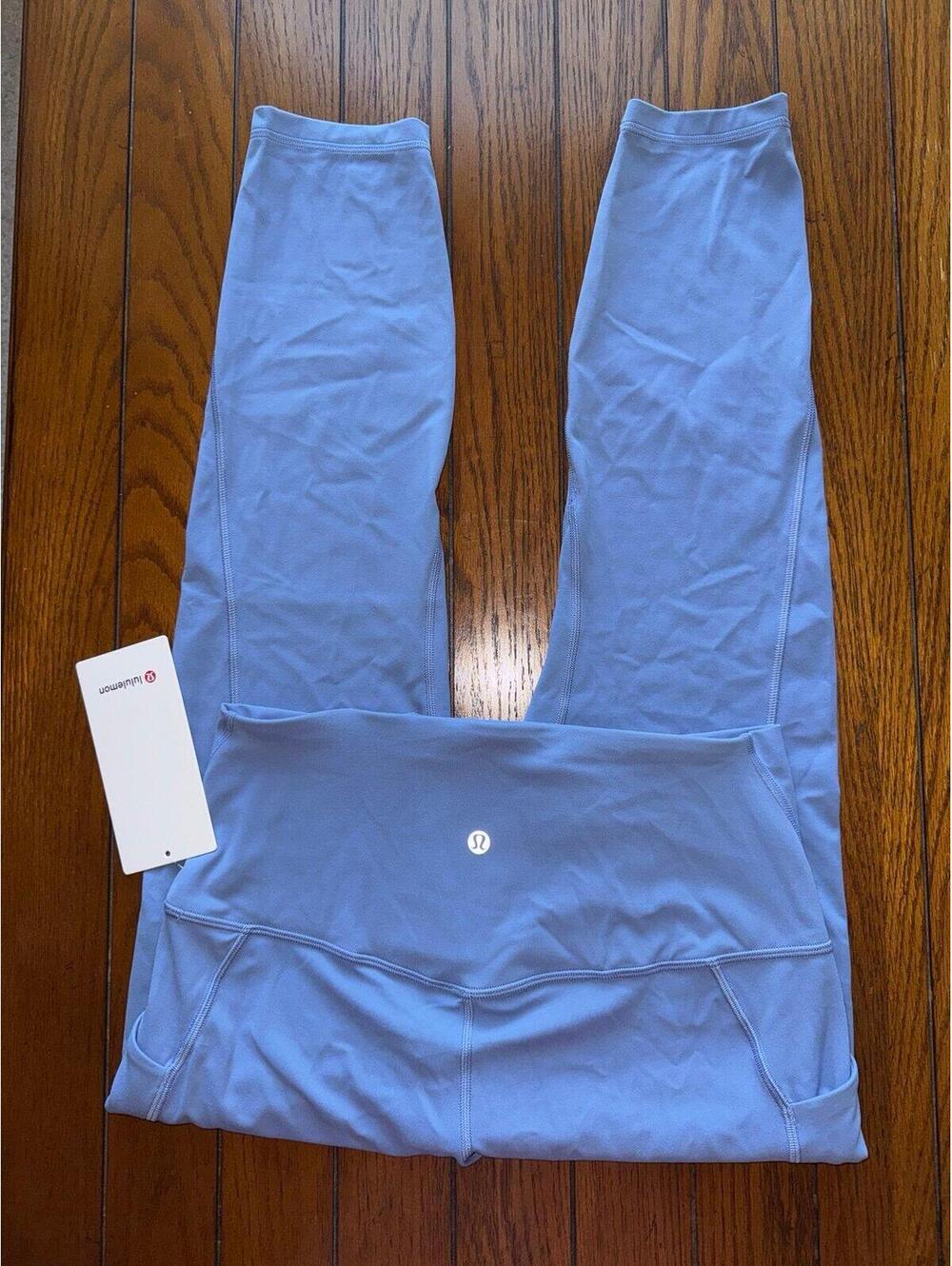Lululemon Align With Pockets High Rise 25” Prep Blue Size 10 NWT